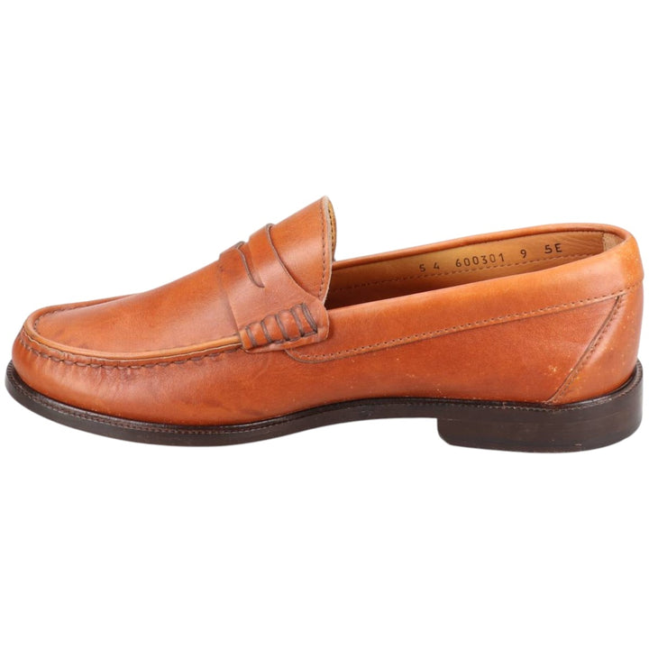ETWright Penny Loafers Made in Italy 9 Men's 27.0cm unclear brown type Vintage Second Hand