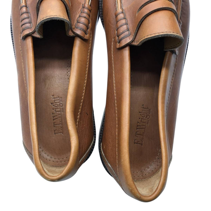ETWright Penny Loafers Made in Italy 9 Men's 27.0cm unclear brown type Vintage Second Hand