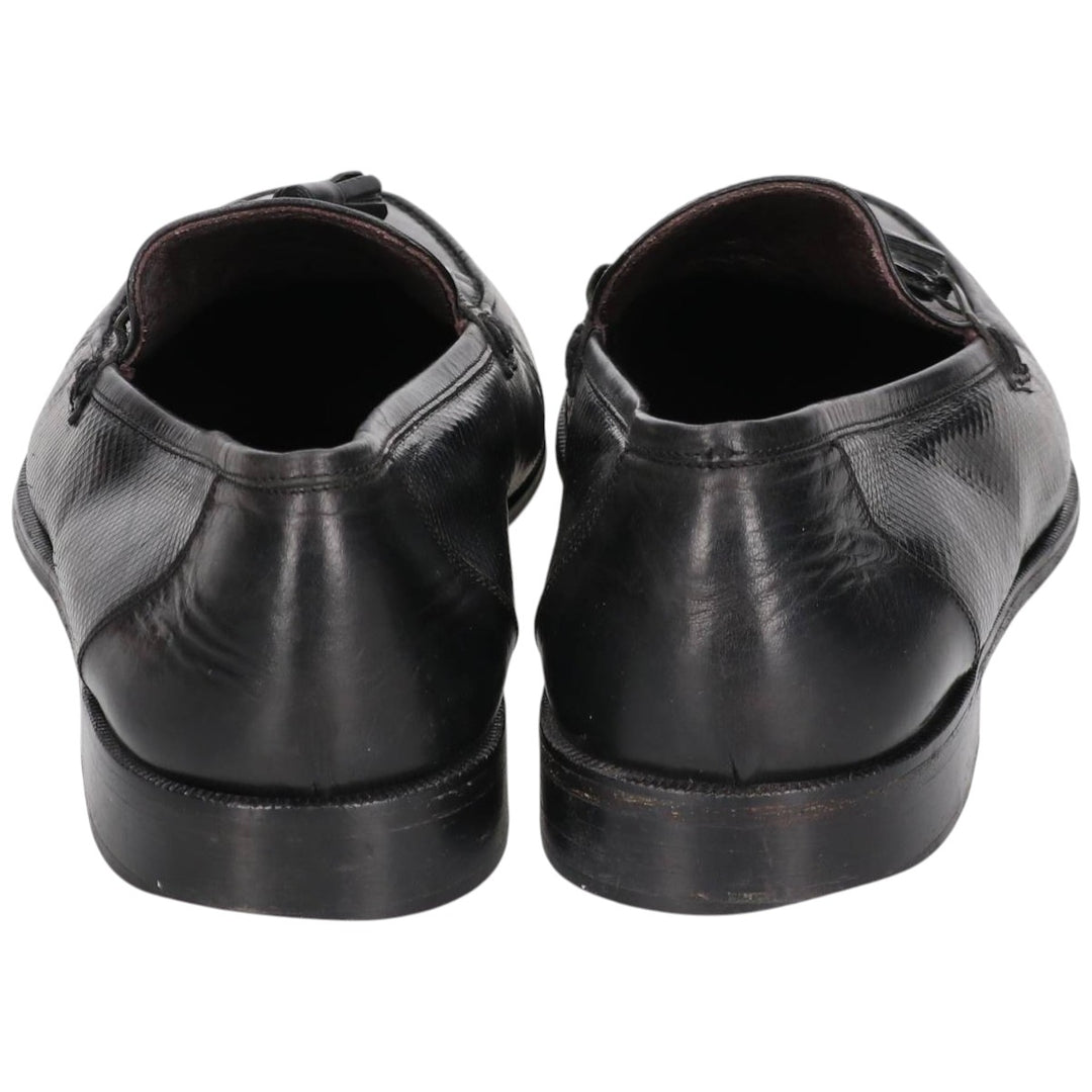 Mezlan Tassel Loafers, Made in Italy, Size 10M Men's 28.0cm genuine leather black type Vintage Second Hand
