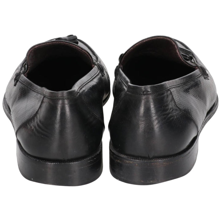 Mezlan Tassel Loafers, Made in Italy, Size 10M Men's 28.0cm genuine leather black type Vintage Second Hand