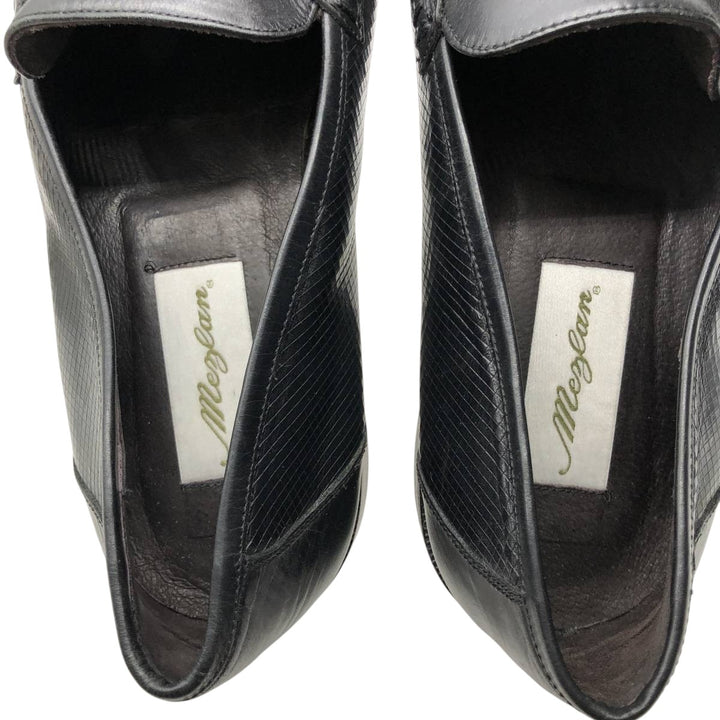 Mezlan Tassel Loafers, Made in Italy, Size 10M Men's 28.0cm genuine leather black type Vintage Second Hand