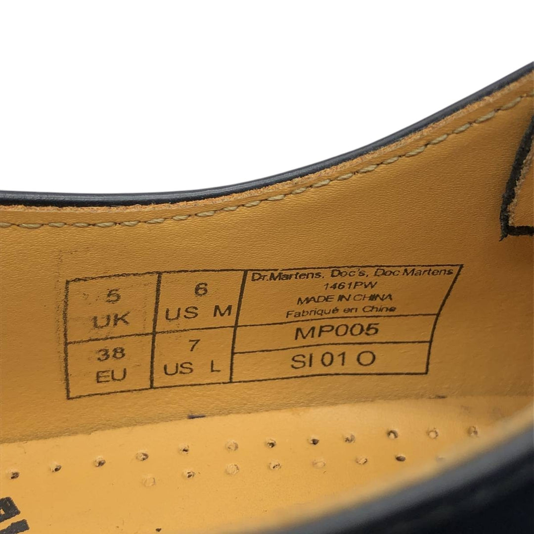 Dr. Martens 1461 3-Eye Shoes 5 Women's 24.0cm genuine leather black type Vintage Second Hand