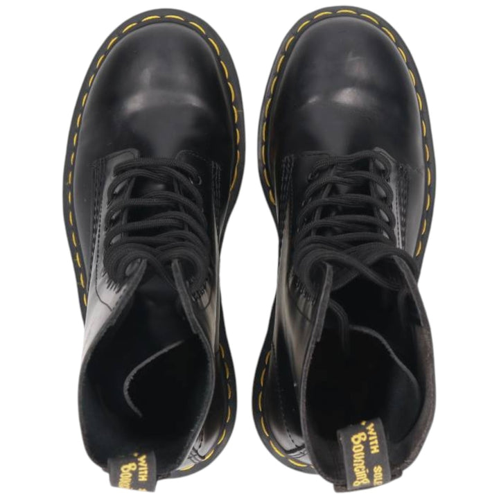 Dr. Martens 1490 10-Eye Boots 4 Women's 23.0cm genuine leather black type Vintage Second Hand