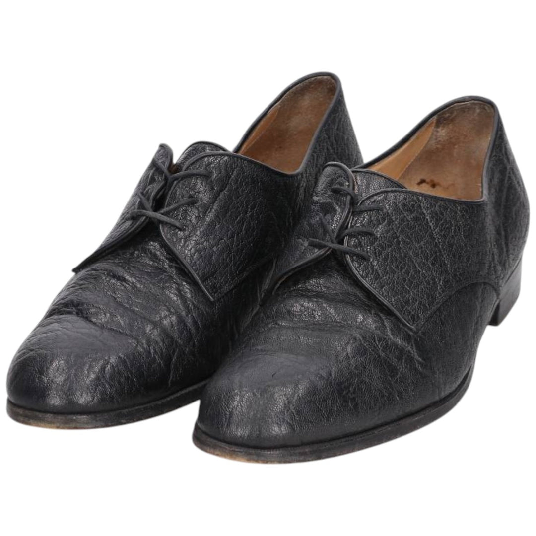 Church's Plain Toe Shoes 6 1/2 Women's 25.0cm genuine leather black type Vintage Second Hand