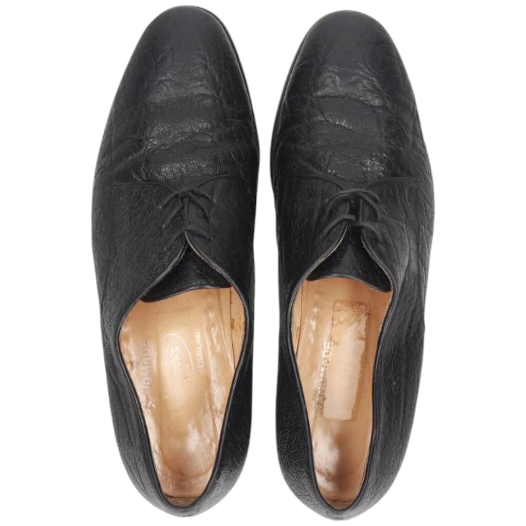 Church's Plain Toe Shoes 6 1/2 Women's 25.0cm genuine leather black type Vintage Second Hand