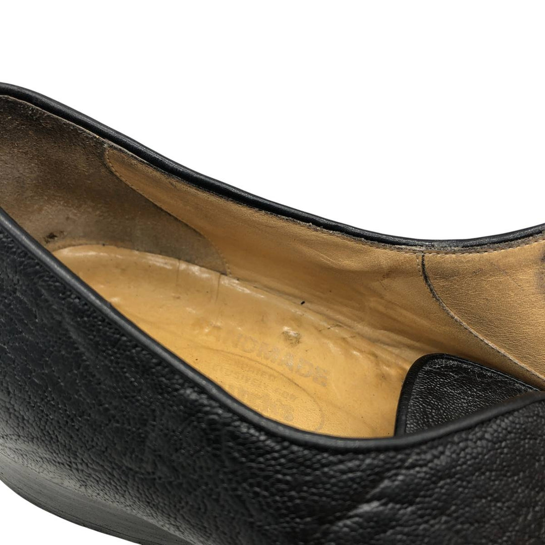 Church's Plain Toe Shoes 6 1/2 Women's 25.0cm genuine leather black type Vintage Second Hand