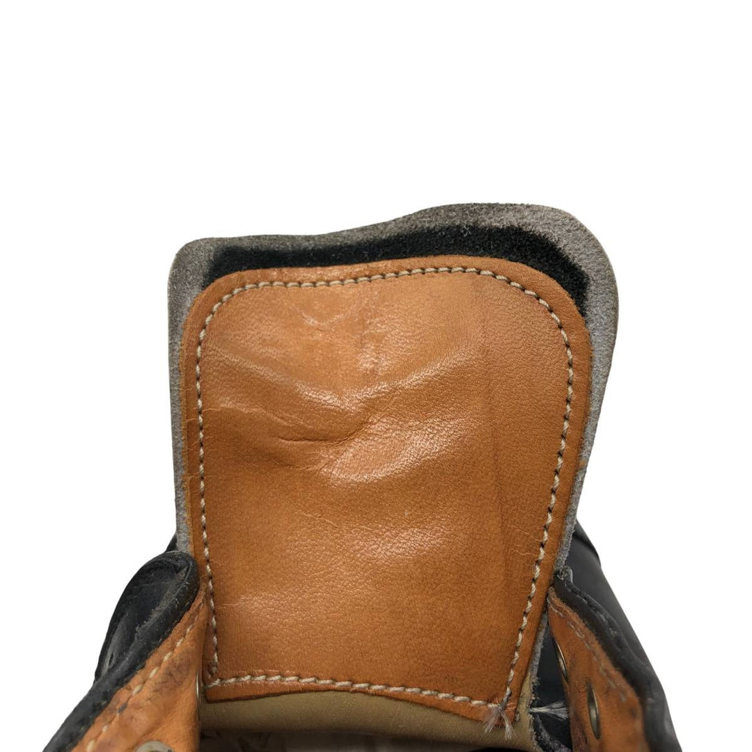 Brooks Brothers Semi-Brogue Straight Tip Shoes, Made in USA, Size 10 1/2C, Men's, 11.2" (equivalent) /saa014651 Men's 28.5cm genuine leather black type Vintage Second Hand