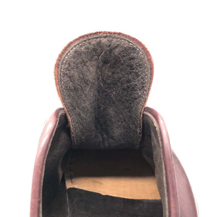 LENDVAY AND SCHWARCZ Leather Shoes Made in Italy Size 43 1/2 Men's 28.0cm genuine leather burgundy type Vintage Second Hand