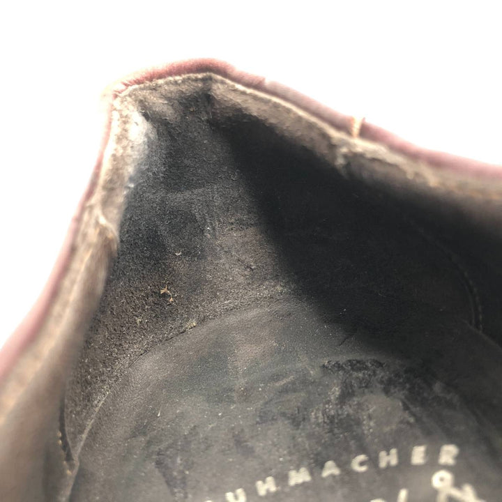 LENDVAY AND SCHWARCZ Leather Shoes Made in Italy Size 43 1/2 Men's 28.0cm genuine leather burgundy type Vintage Second Hand