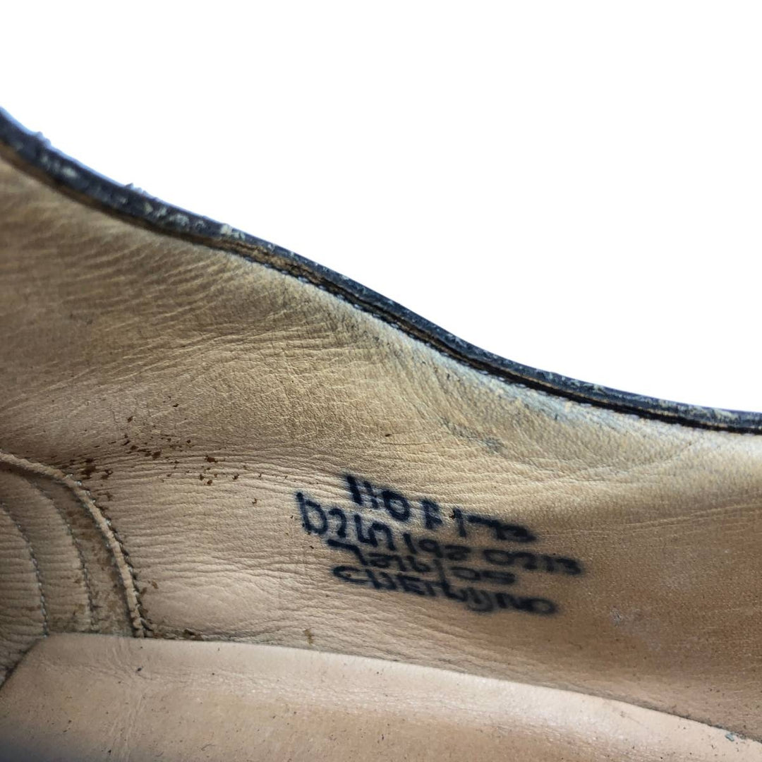 Church's Custom Grade Full Brogue Wingtip Shoes, Made in England, Size 11, Men's, Equivalent to 11.4 inches /saa014656 Men's 29.0cm genuine leather brown type Vintage Second Hand