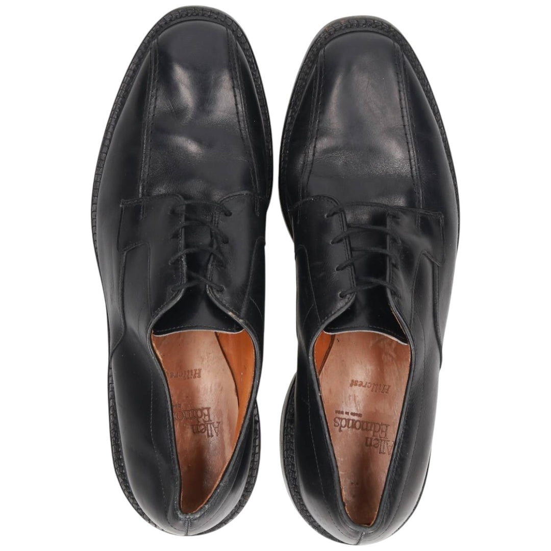 Allen Edmonds Hillcrest Leather Shoes, Made in USA, Size 10B Men's 28.0cm genuine leather black type Vintage Second Hand