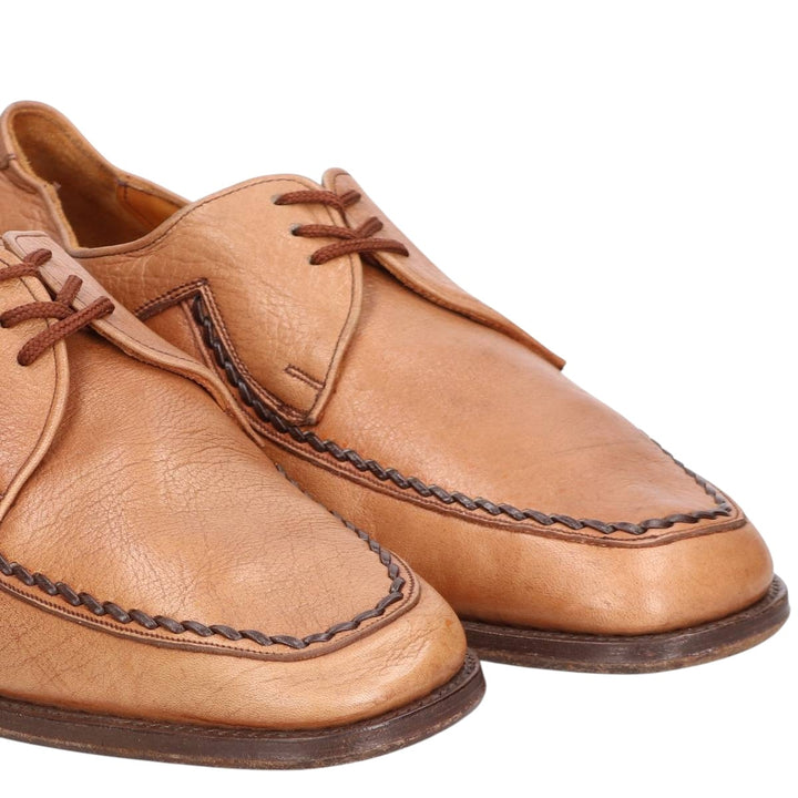 Loake U-tip shoes, made in the UK, size 8E Men's 26.5cm genuine leather brown type Vintage Second Hand
