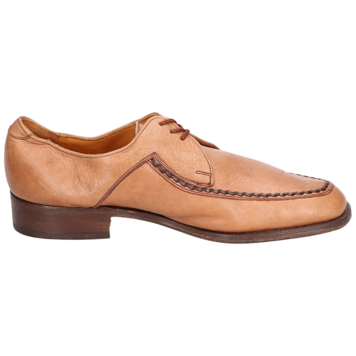 Loake U-tip shoes, made in the UK, size 8E Men's 26.5cm genuine leather brown type Vintage Second Hand