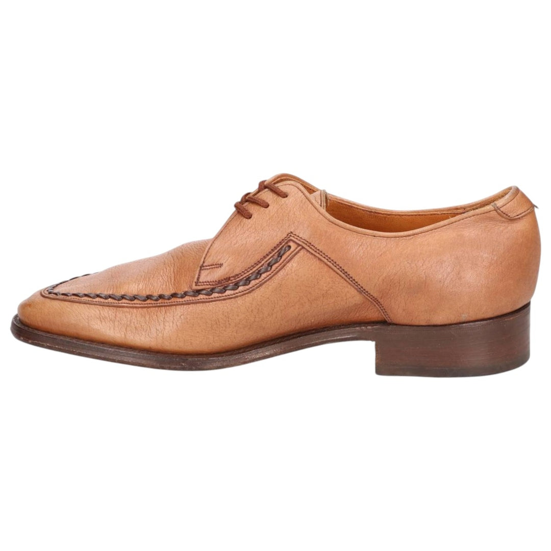 Loake U-tip shoes, made in the UK, size 8E Men's 26.5cm genuine leather brown type Vintage Second Hand