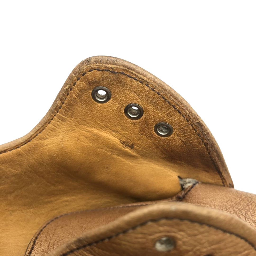 Loake U-tip shoes, made in the UK, size 8E Men's 26.5cm genuine leather brown type Vintage Second Hand