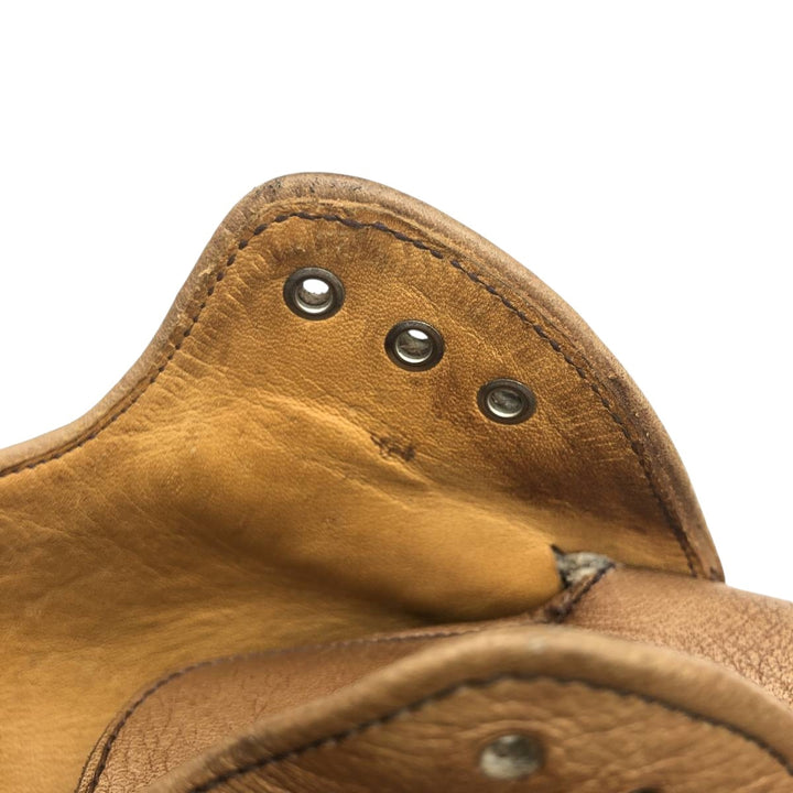 Loake U-tip shoes, made in the UK, size 8E Men's 26.5cm genuine leather brown type Vintage Second Hand