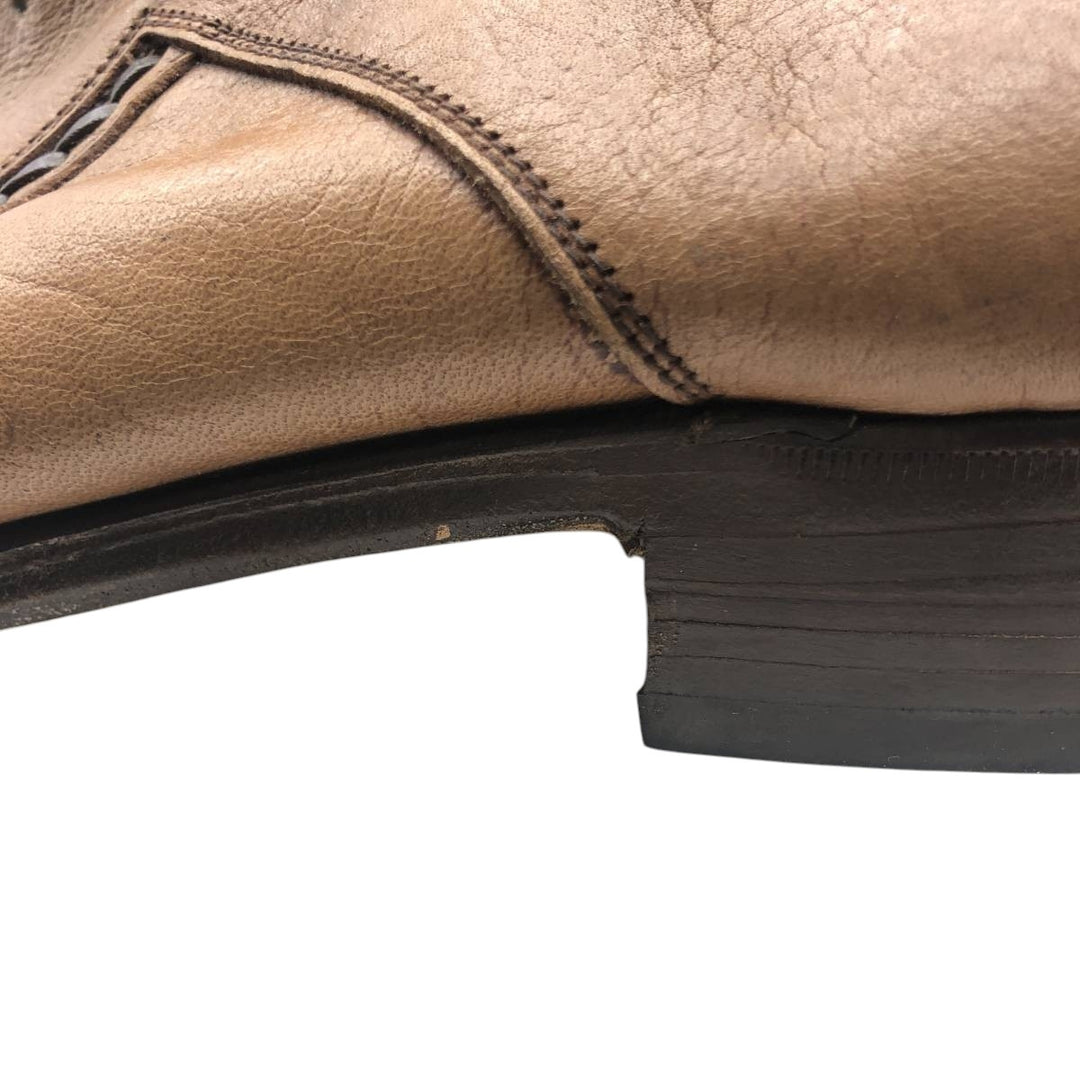 Loake U-tip shoes, made in the UK, size 8E Men's 26.5cm genuine leather brown type Vintage Second Hand