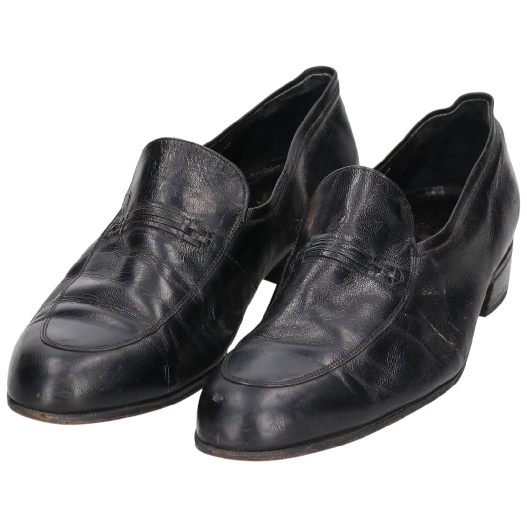 Florsheim Vamp Loafer 10E Men's 28.0cm unclear black type Vintage Second Hand