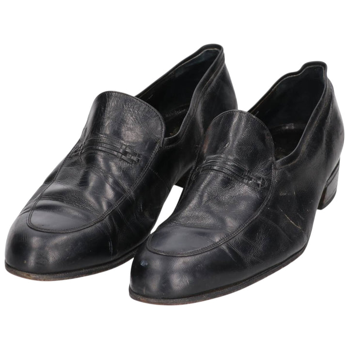 Florsheim Vamp Loafer 10E Men's 28.0cm unclear black type Vintage Second Hand