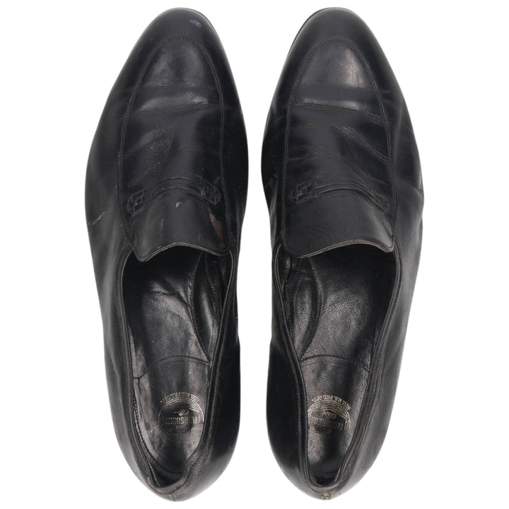Florsheim Vamp Loafer 10E Men's 28.0cm unclear black type Vintage Second Hand