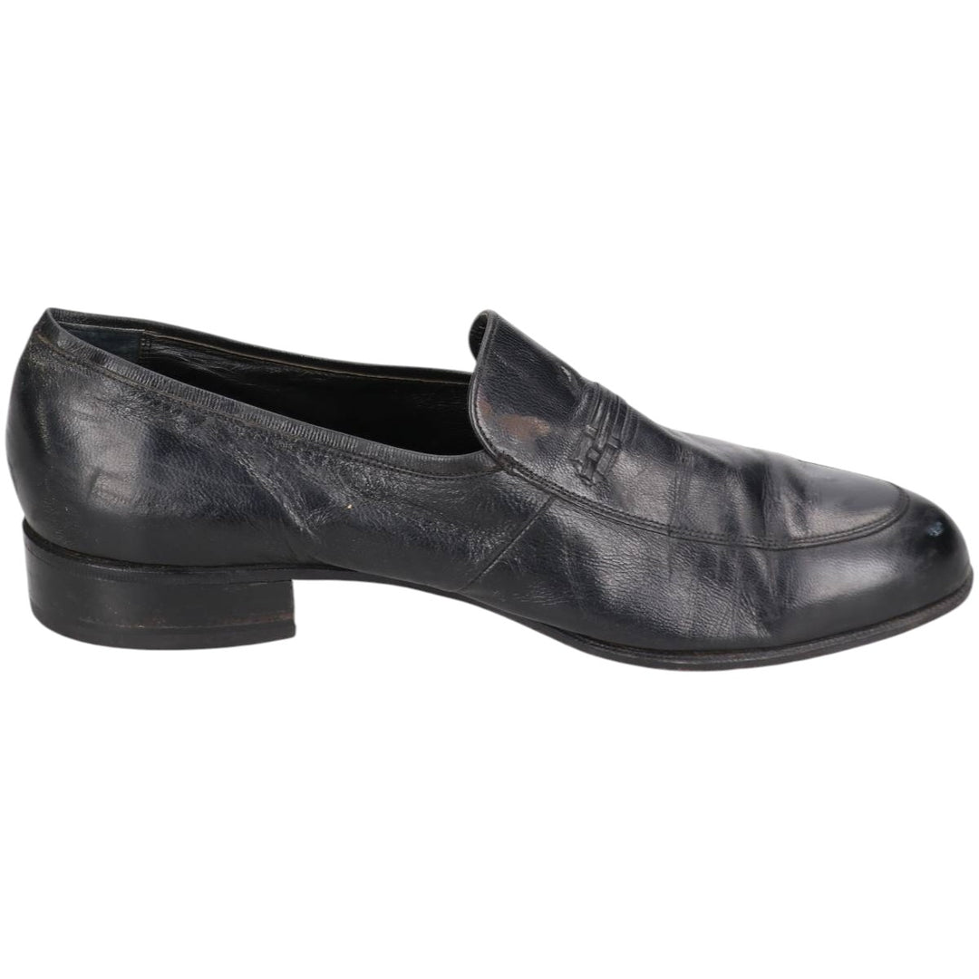 Florsheim Vamp Loafer 10E Men's 28.0cm unclear black type Vintage Second Hand