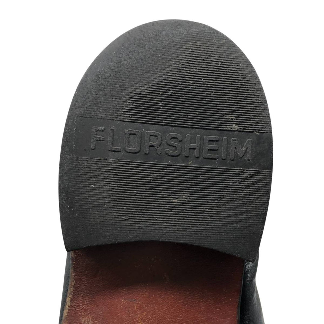 Florsheim Vamp Loafer 10E Men's 28.0cm unclear black type Vintage Second Hand