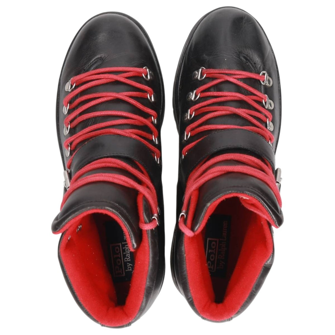 Ralph Lauren POLO by Ralph Lauren VANCOUVER 2010 Trekking Boots, Size 10 1/2D Men's 28.5cm genuine leather black type Vintage Second Hand