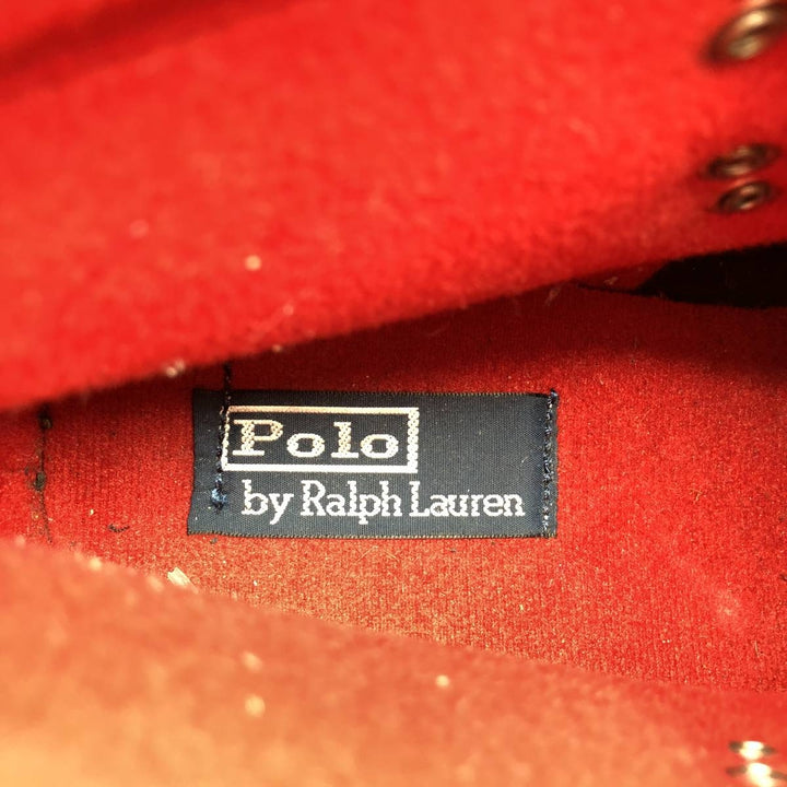 Ralph Lauren POLO by Ralph Lauren VANCOUVER 2010 Trekking Boots, Size 10 1/2D Men's 28.5cm genuine leather black type Vintage Second Hand