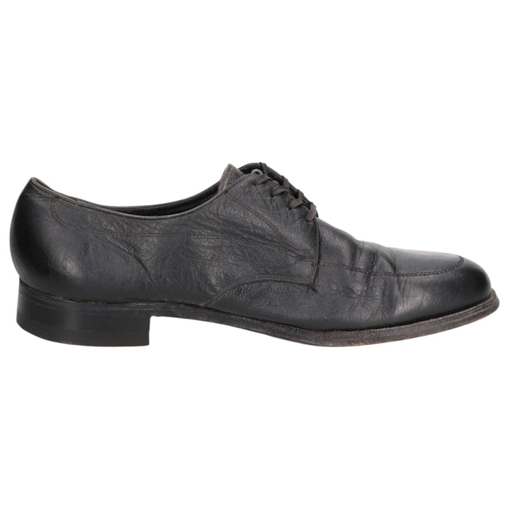 Florsheim U-Tip Shoes, Size 10 1/2E, Men's, 11.2" (Vintage) /saa014673 Men's 28.5cm genuine leather black type Vintage Second Hand