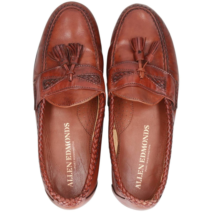Allen Edmonds Tassel Loafers, Made in USA, 10D Men's 28.0cm unclear brown type Vintage Second Hand