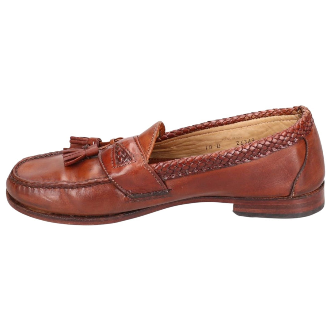 Allen Edmonds Tassel Loafers, Made in USA, 10D Men's 28.0cm unclear brown type Vintage Second Hand
