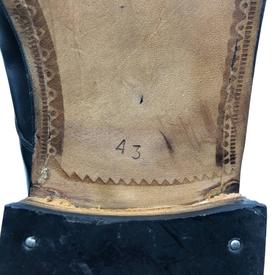 RANDSYDD Plain Toe Shoes 43 Men's 27.0cm unclear black type Vintage Second Hand