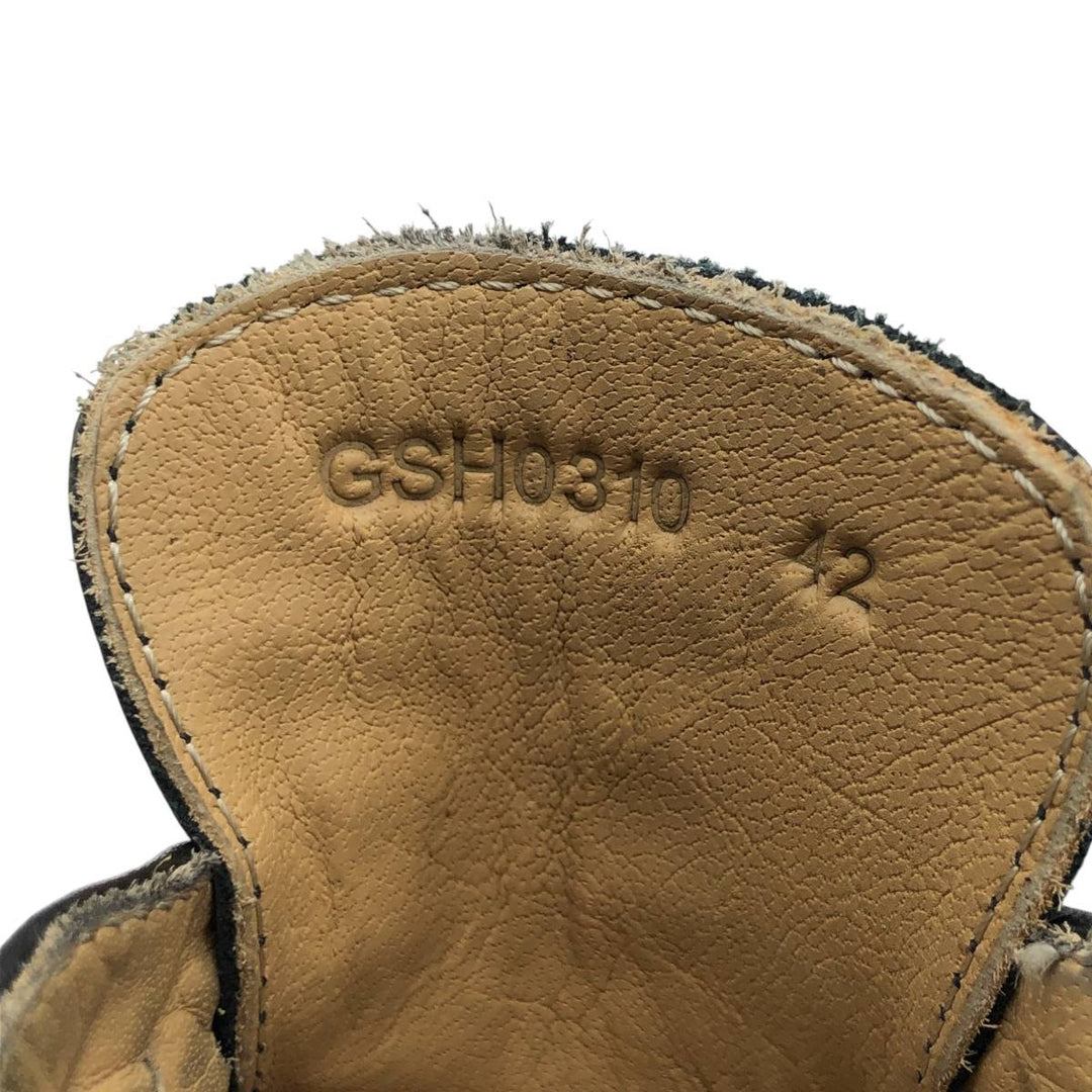 GAGLIARDI Plain Toe Shoes 42 Men's 27.5cm genuine leather black type Vintage Second Hand