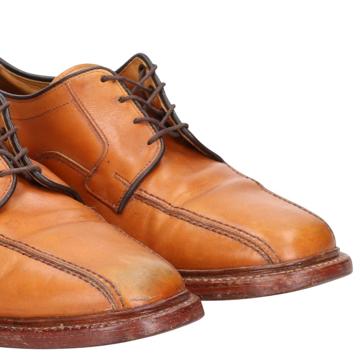 Allen Edmonds Hillcrest Leather Shoes, Made in USA, Size 9 1/2D Men's 27.5cm genuine leather beige type brown Vintage Second Hand