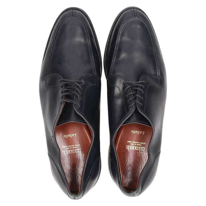Allen Edmonds Lasalle U-Tip Shoes, Made in USA, Size 8D Men's 26.0cm genuine leather black type Vintage Second Hand