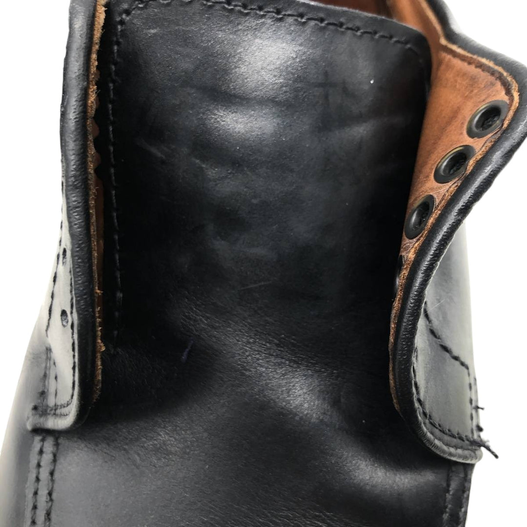 Allen Edmonds Lasalle U-Tip Shoes, Made in USA, Size 8D Men's 26.0cm genuine leather black type Vintage Second Hand