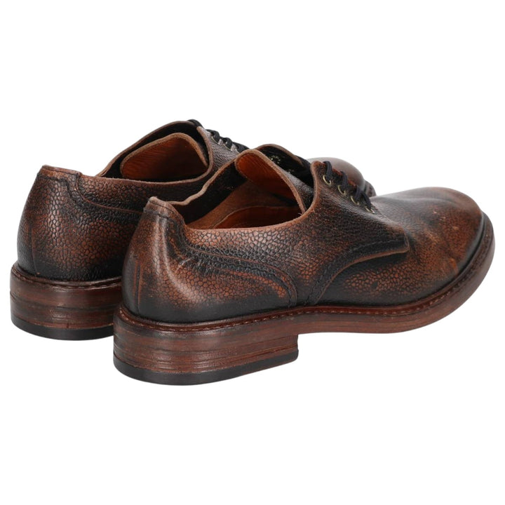 BUTTERO Plain Toe Shoes Made in Italy Size 42 Men's 27.5cm genuine leather brown type Vintage Second Hand