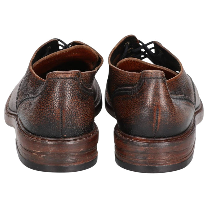 BUTTERO Plain Toe Shoes Made in Italy Size 42 Men's 27.5cm genuine leather brown type Vintage Second Hand