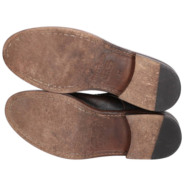 BUTTERO Plain Toe Shoes Made in Italy Size 42 Men's 27.5cm genuine leather brown type Vintage Second Hand