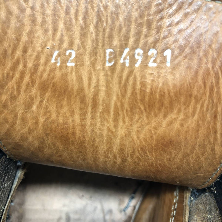 BUTTERO Plain Toe Shoes Made in Italy Size 42 Men's 27.5cm genuine leather brown type Vintage Second Hand