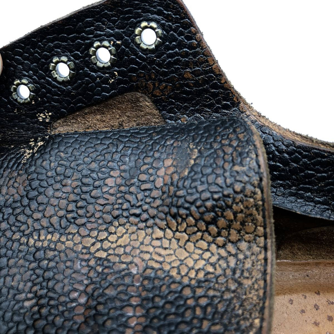 BUTTERO Plain Toe Shoes Made in Italy Size 42 Men's 27.5cm genuine leather brown type Vintage Second Hand
