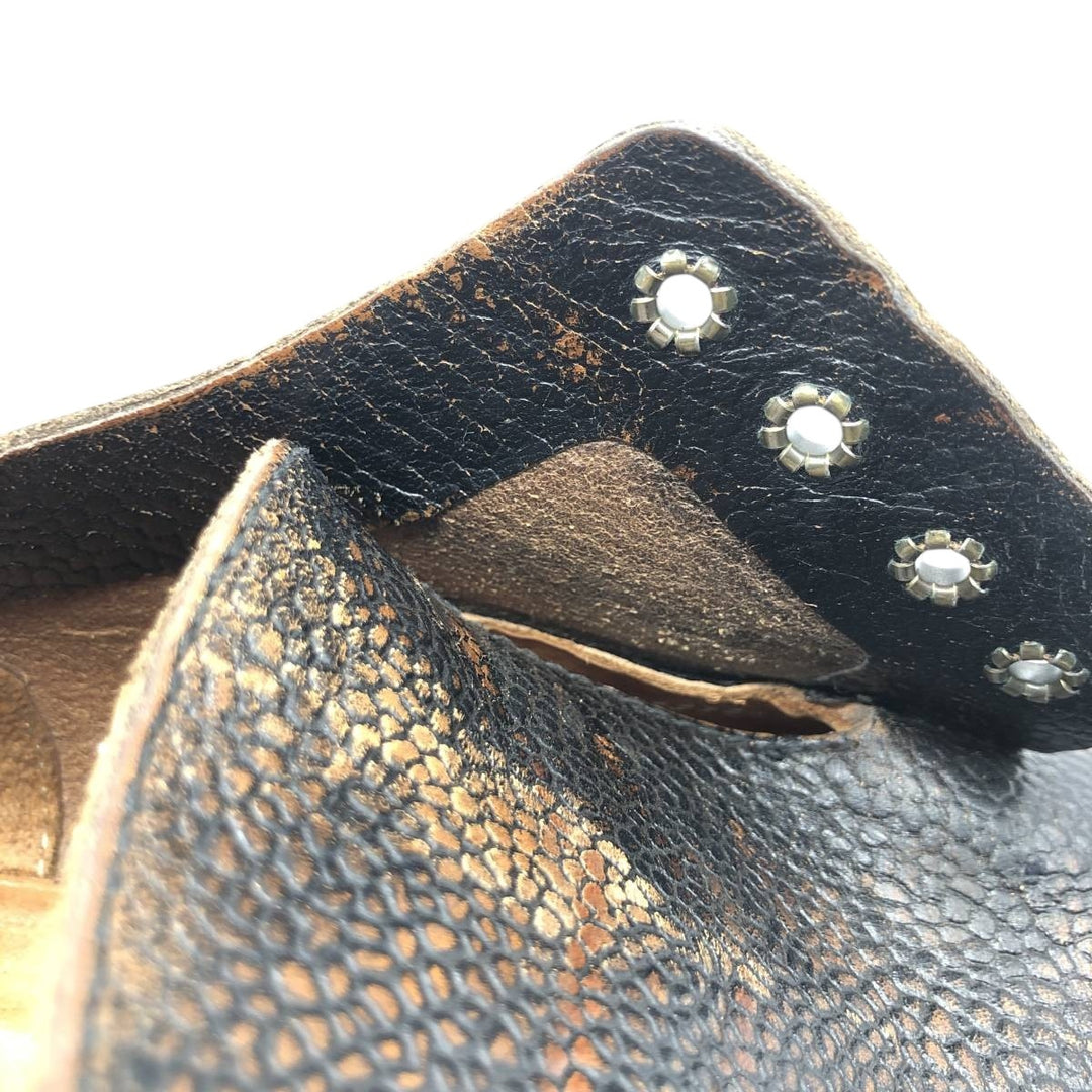 BUTTERO Plain Toe Shoes Made in Italy Size 42 Men's 27.5cm genuine leather brown type Vintage Second Hand