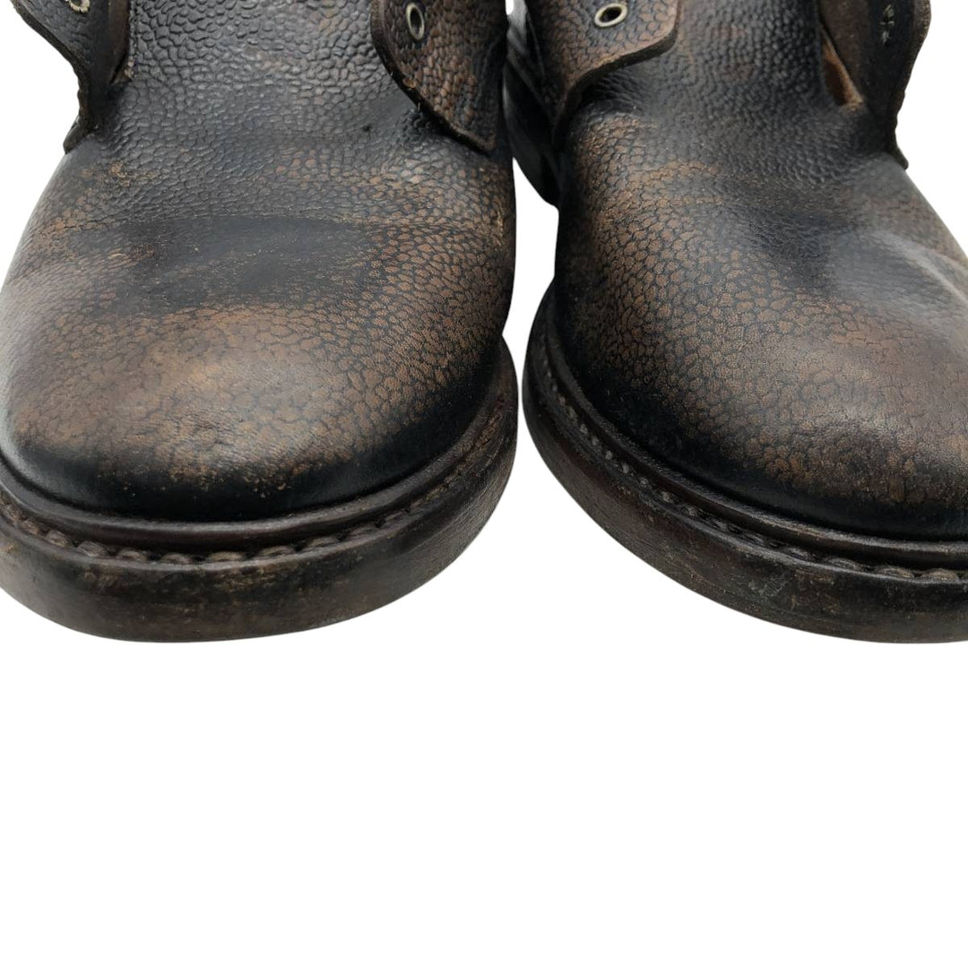 BUTTERO Plain Toe Shoes Made in Italy Size 42 Men's 27.5cm genuine leather brown type Vintage Second Hand