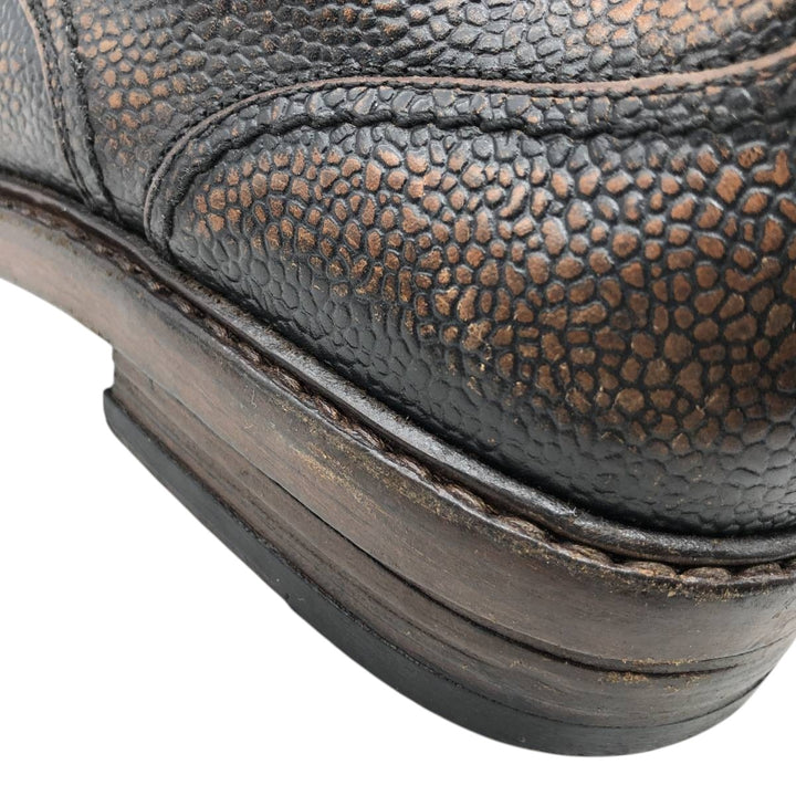 BUTTERO Plain Toe Shoes Made in Italy Size 42 Men's 27.5cm genuine leather brown type Vintage Second Hand