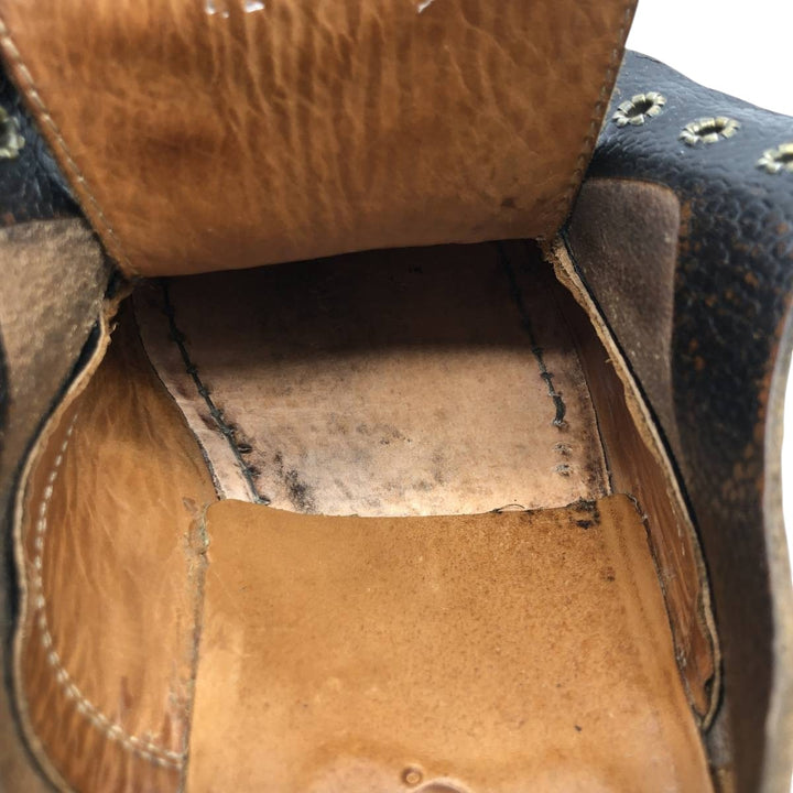 BUTTERO Plain Toe Shoes Made in Italy Size 42 Men's 27.5cm genuine leather brown type Vintage Second Hand