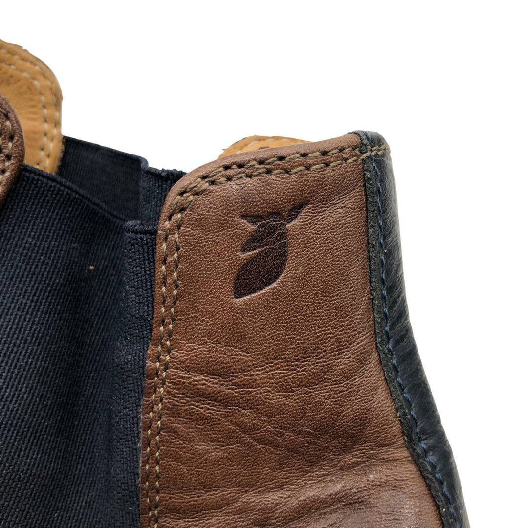 PIED DE BICHE Side Gore Boots 41 Men's 25.5cm genuine leather brown type Vintage Second Hand