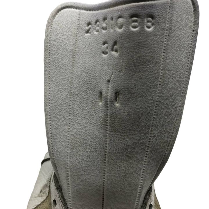 German Army BW SPORT German Trainer 34 Men's 28.5cm unclear white type Vintage Second Hand