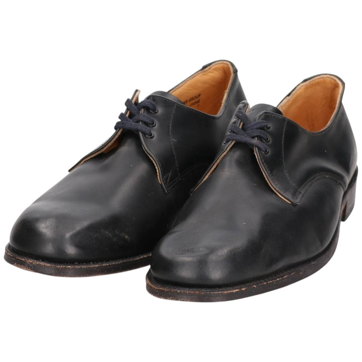 BAXTER Plain Toe Shoes 9 1/2 Men's 27.5cm genuine leather black type Vintage Second Hand