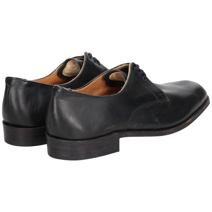 BAXTER Plain Toe Shoes 9 1/2 Men's 27.5cm genuine leather black type Vintage Second Hand
