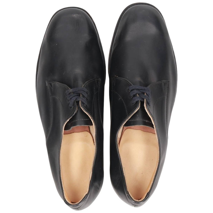 BAXTER Plain Toe Shoes 9 1/2 Men's 27.5cm genuine leather black type Vintage Second Hand